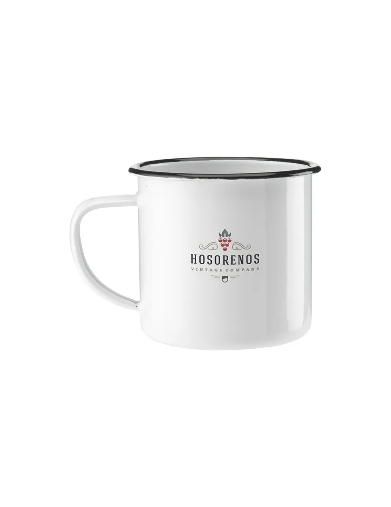Retro Mug Émail 350 ml objet promotionnel éco-responsable