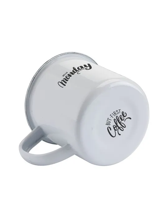 Retro Mug Émail 350 ml cadeau entreprise pas cher