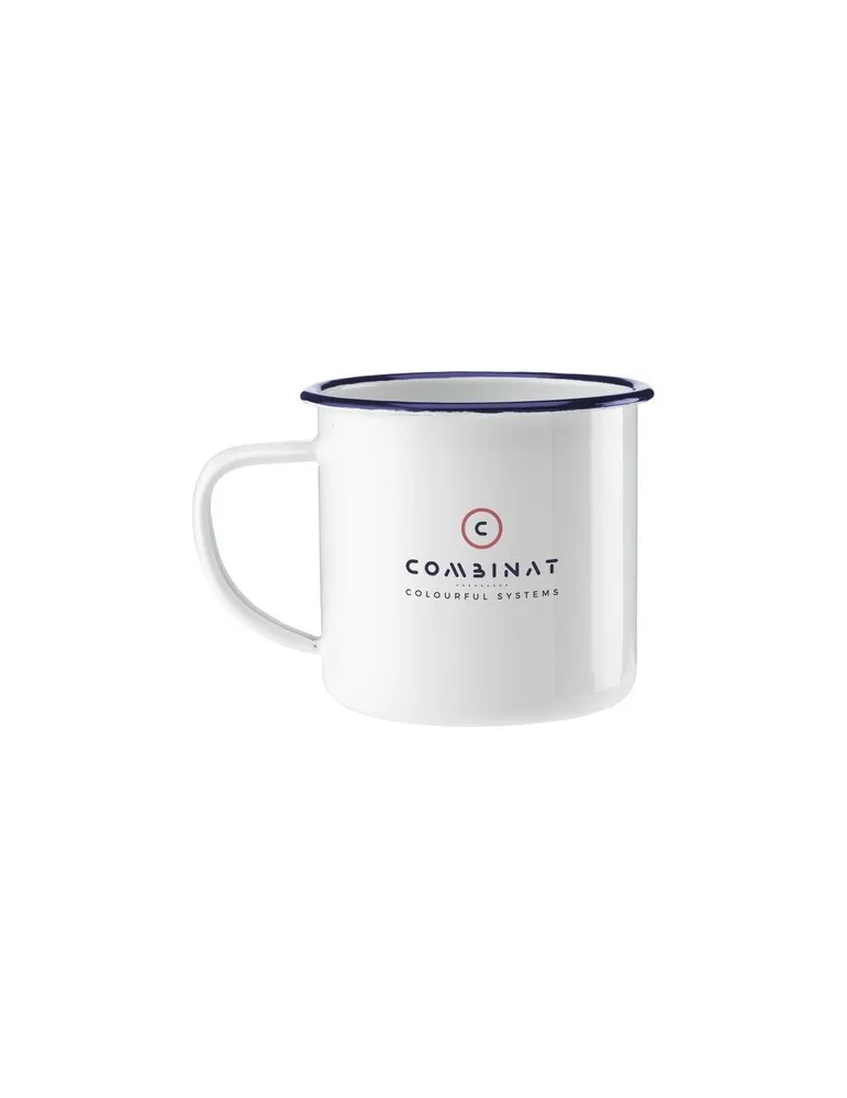 Retro Mug Émail 350 ml cadeau collaborateur premium