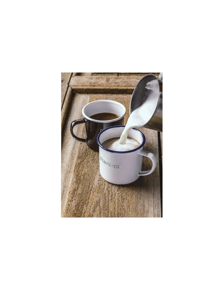 Retro Mug Émail 350 ml objet promo petit budget