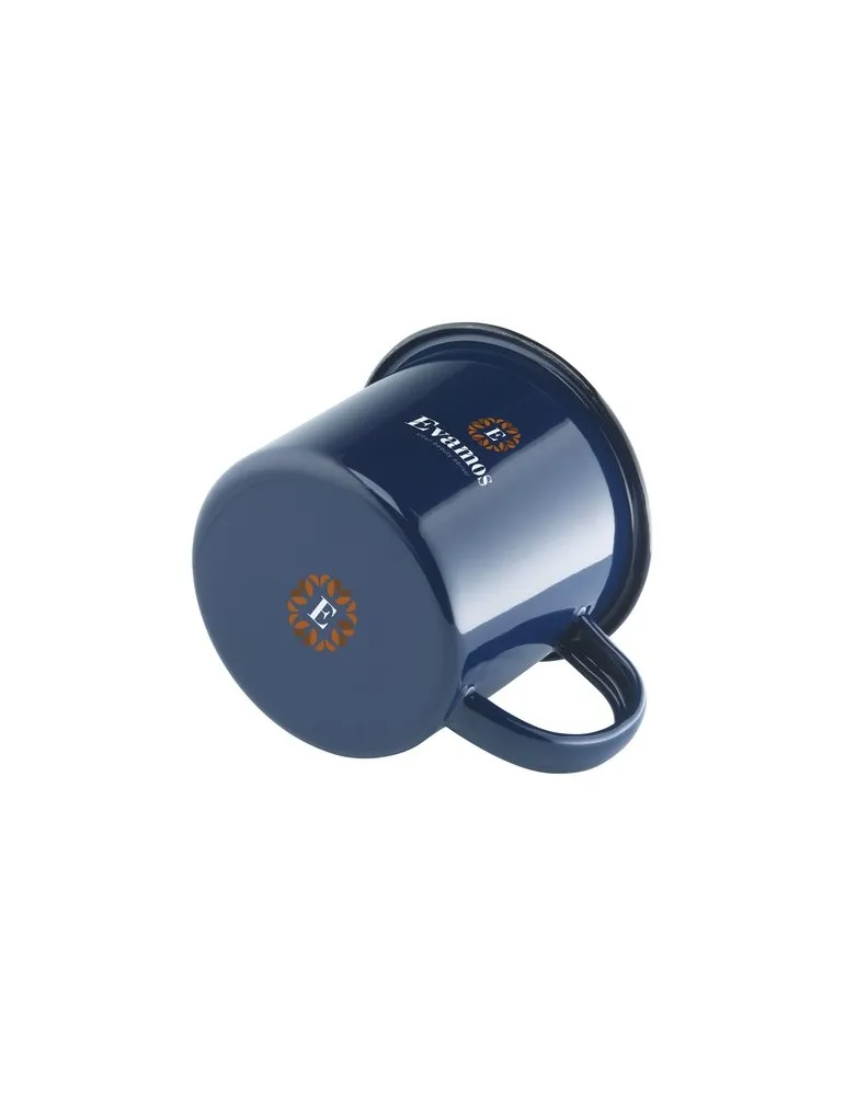 Retro Mug Émail 350 ml marquage laser ultra précis
