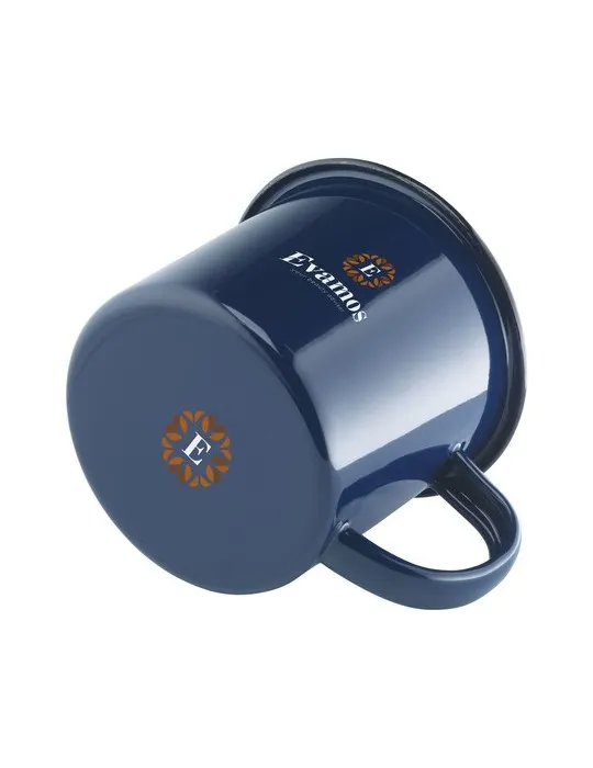 Retro Mug Émail 350 ml marquage laser ultra précis