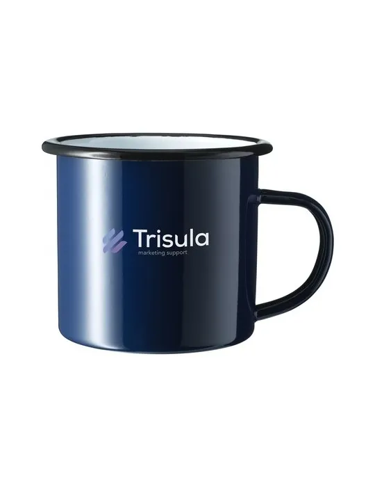 Retro Mug Émail 350 ml impression haute définition
