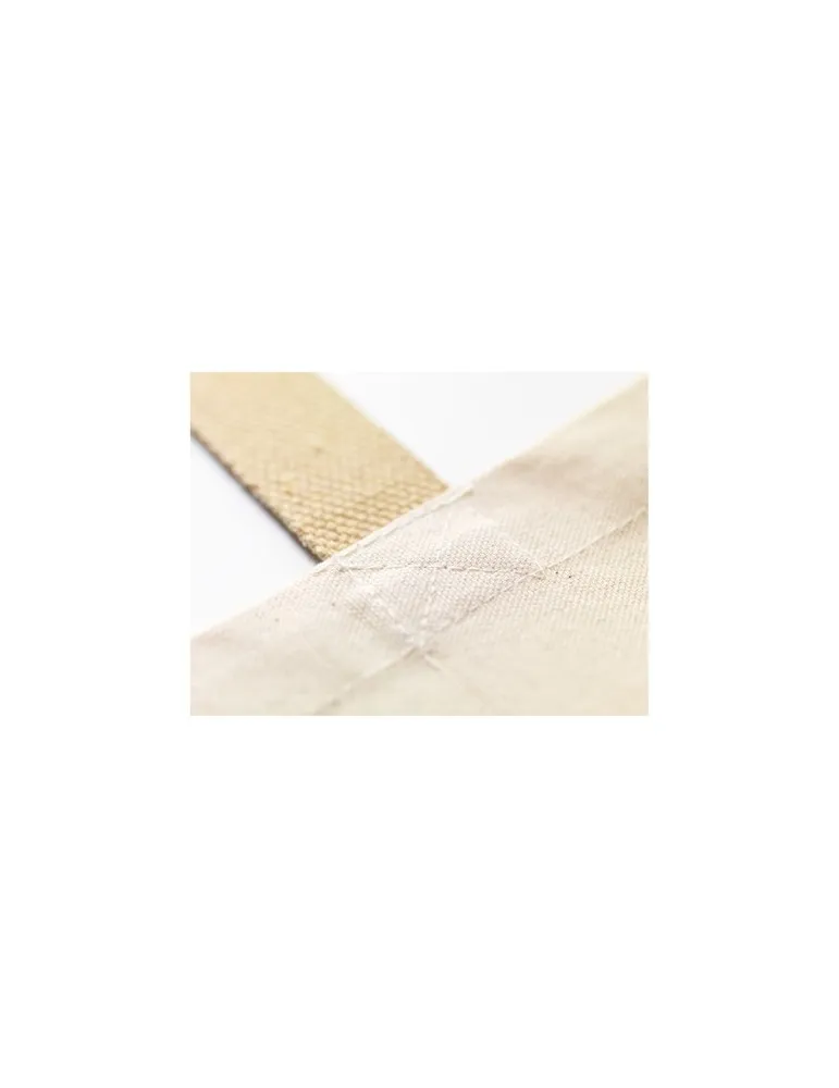 Jute Canvas Shopper (320 g/m²) sac shopping personnalisable avec votre logo