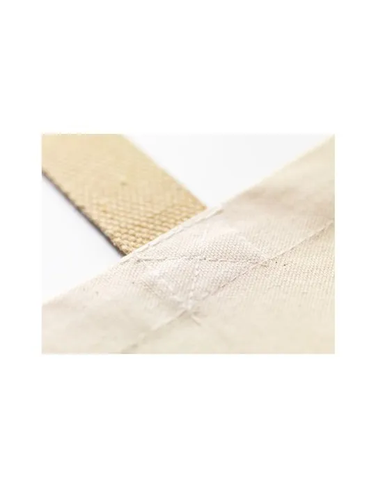 Jute Canvas Shopper (320 g/m²) sac shopping personnalisable avec votre logo