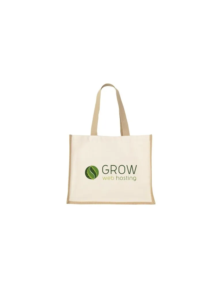 Jute Canvas Shopper (320 g/m²) sac shopping goodies publicitaire événementiel