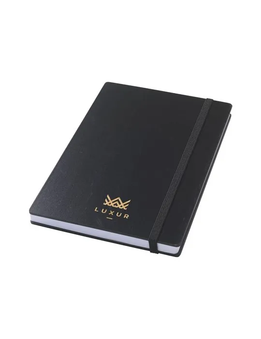 Bamboo Journal Naked Spine Notebook Black A5
