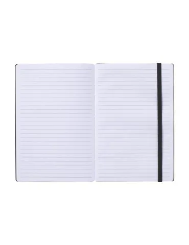 Bamboo Journal Naked Spine Notebook Black A5 2