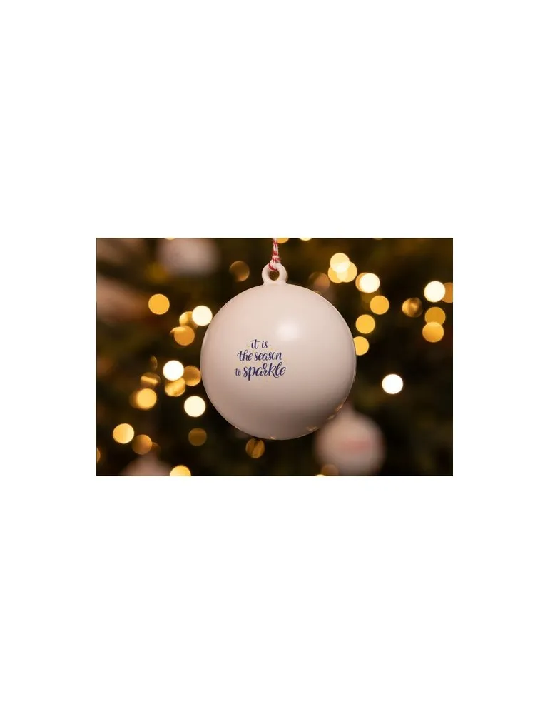 Boule de Noël Ø 7 cm Recycled PP - Made in Europe