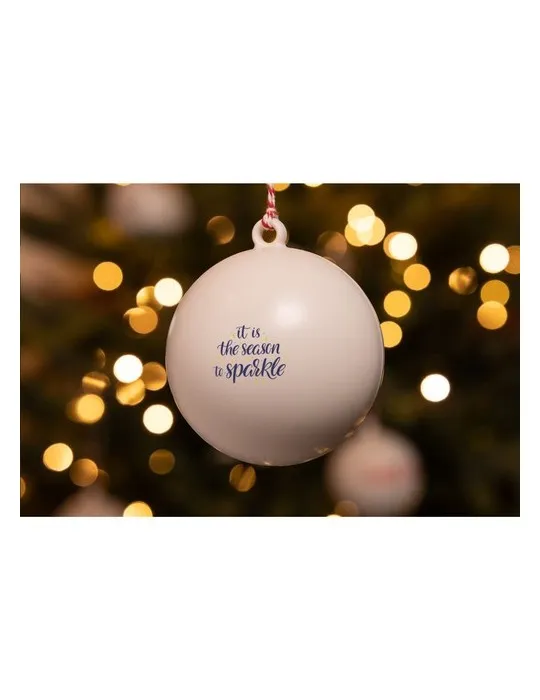 Boule de Noël Ø 7 cm Recycled PP - Made in Europe