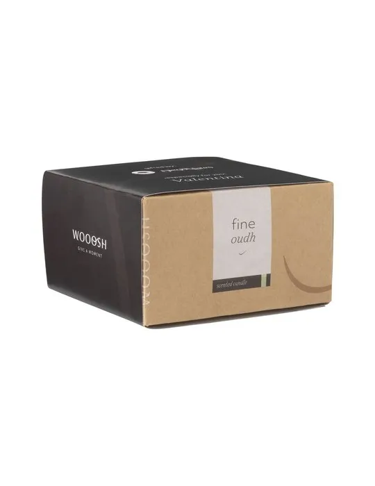 Wooosh Flame Scented Candle Fine Oudh cadeau entreprise pas cher