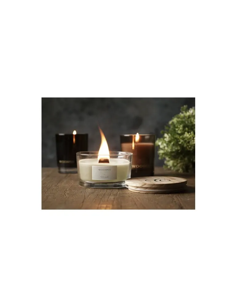 Wooosh Flame Scented Candle Fine Oudh impression haute définition