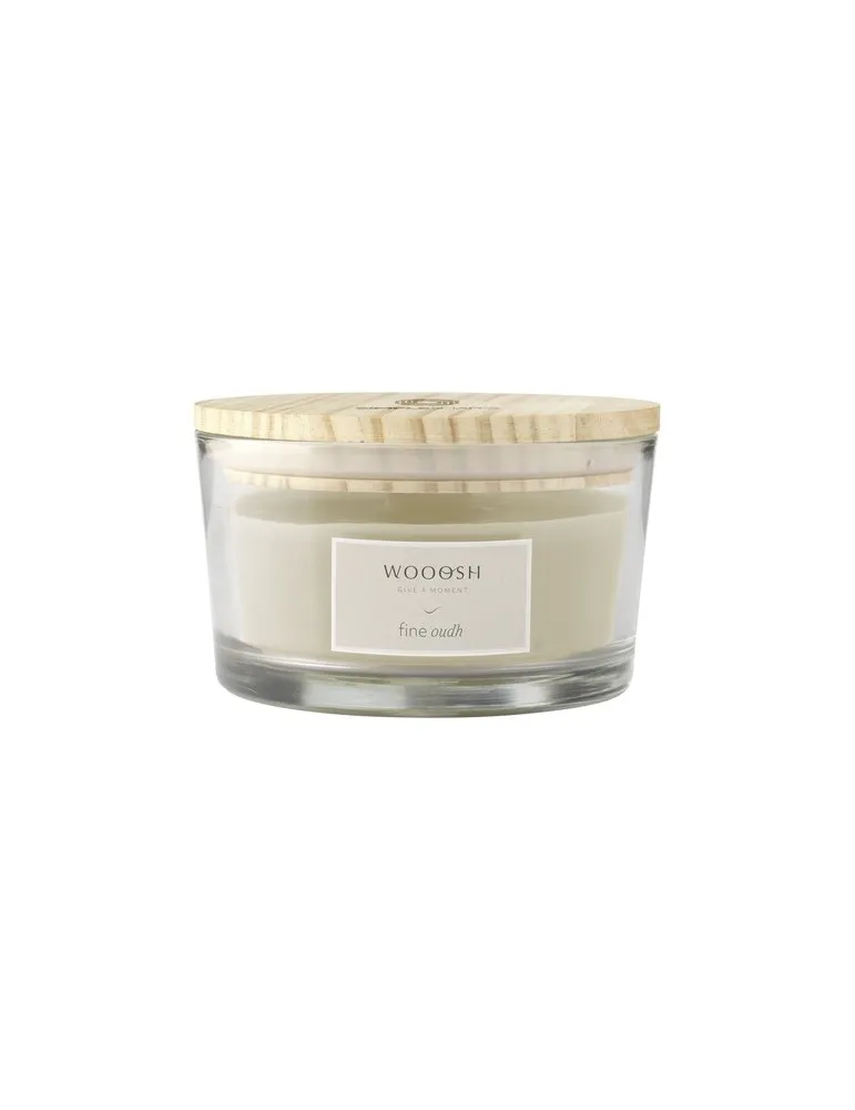 Wooosh Flame Scented Candle Fine Oudh objet promotionnel éco-responsable
