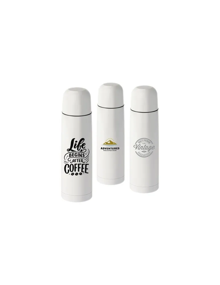 ThermoColour RCS Recycled Steel 500ml bouteille thermos goodies publicitaire événementiel