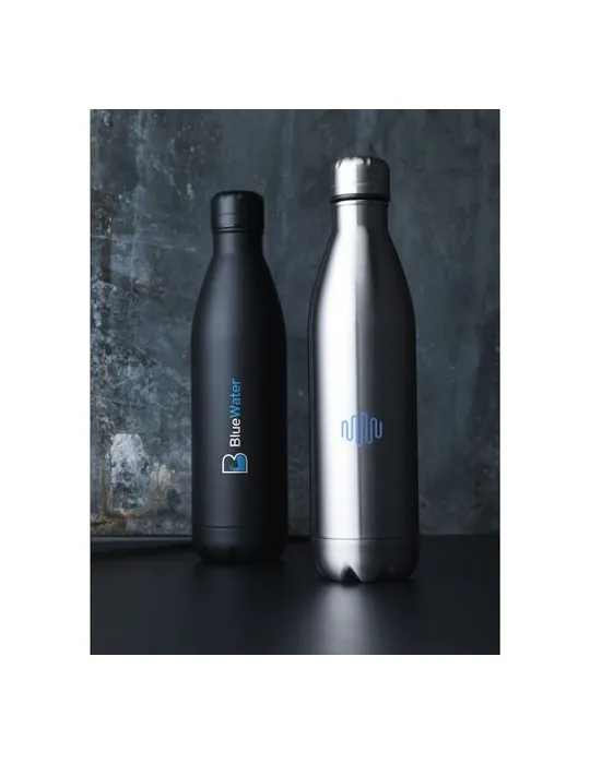 Topflask RCS Recycled Steel 750 ml bouteille impression haute définition