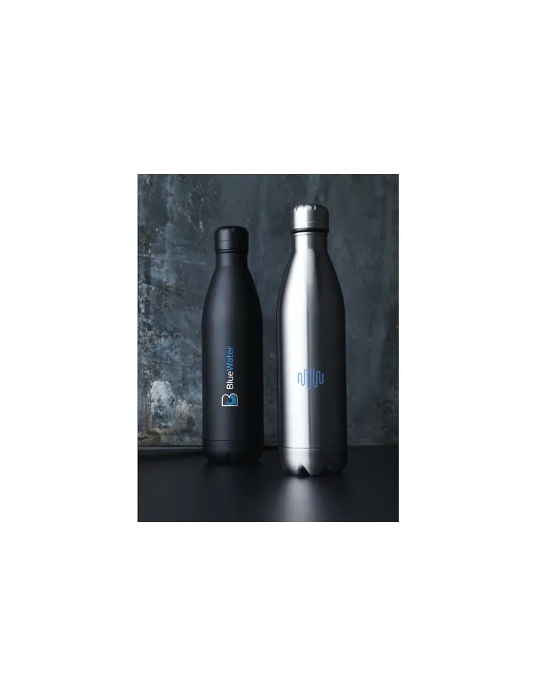 Topflask RCS Recycled Steel 750 ml bouteille marquage laser ultra précis