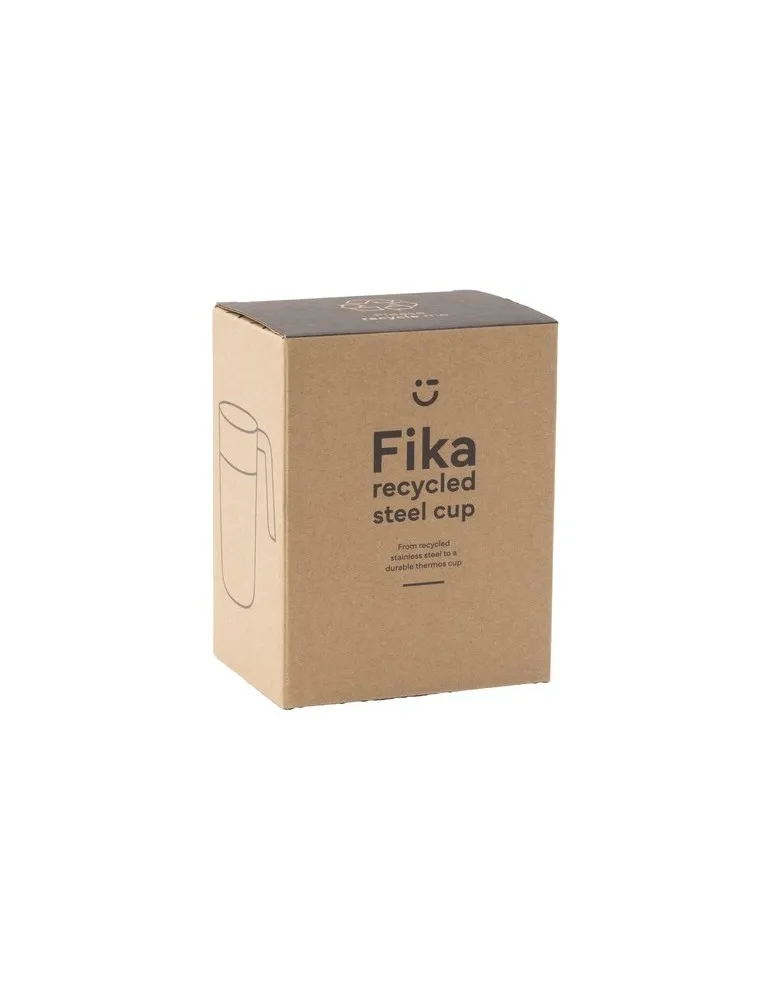 Fika RCS Recycled Steel Cup 400 ml gobelet thermos cadeau entreprise pas cher