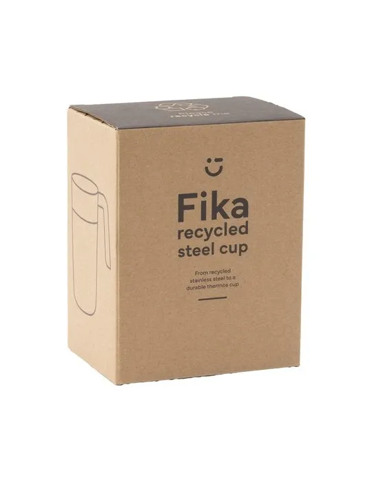 Fika RCS Recycled Steel Cup 400 ml gobelet thermos cadeau entreprise pas cher