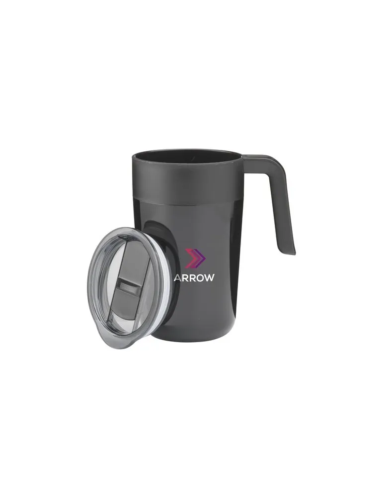 Fika RCS Recycled Steel Cup 400 ml gobelet thermos marquage laser ultra précis