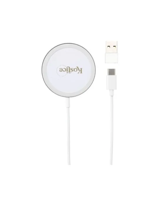 Force MagSafe 10W RCS Recycled Wireless ChargeR impression logo haute qualité