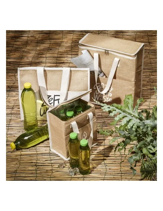 Madras Combi Cooler sac de courses/sac isotherme objet promotionnel éco-responsable