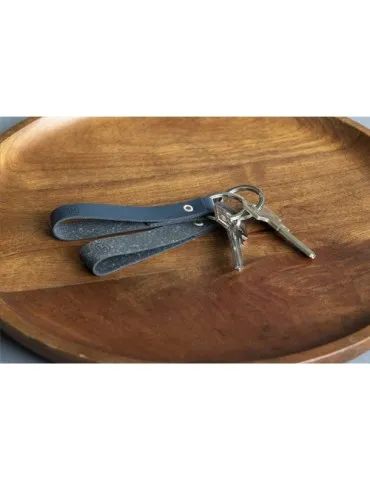 Recycled Leather Keyring porte-clés