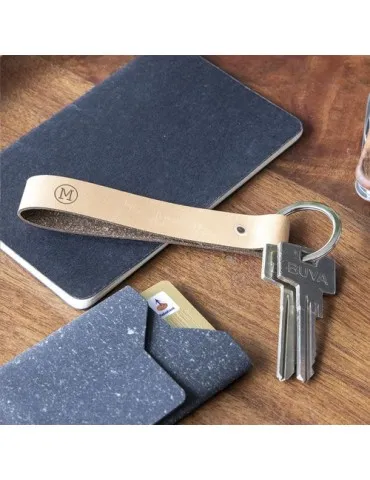 Recycled Leather Keyring porte-clés 2