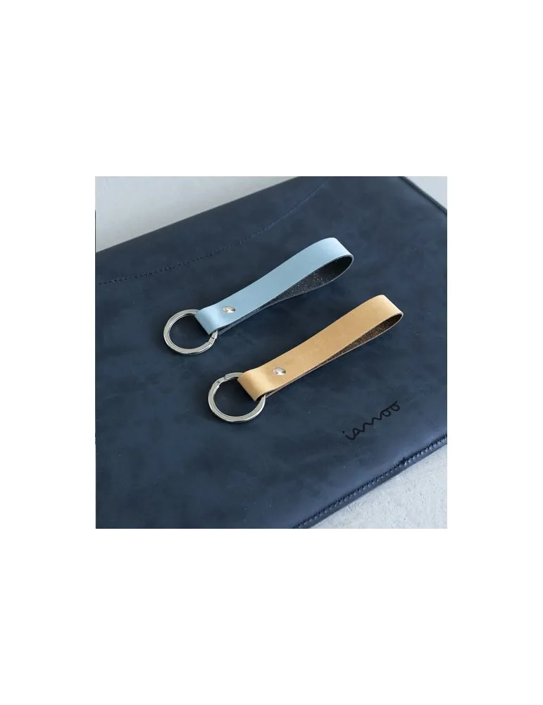 Recycled Leather Keyring porte-clés goodies entreprise design