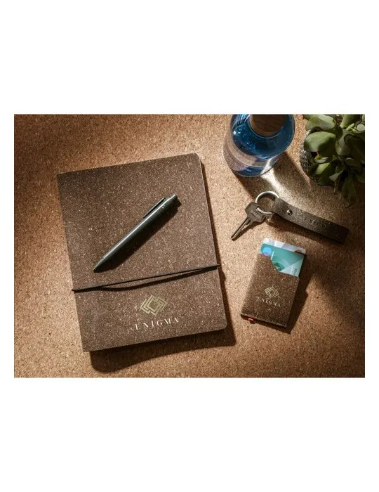 Recycled Leather Keyring porte-clés livraison express 24h 48h