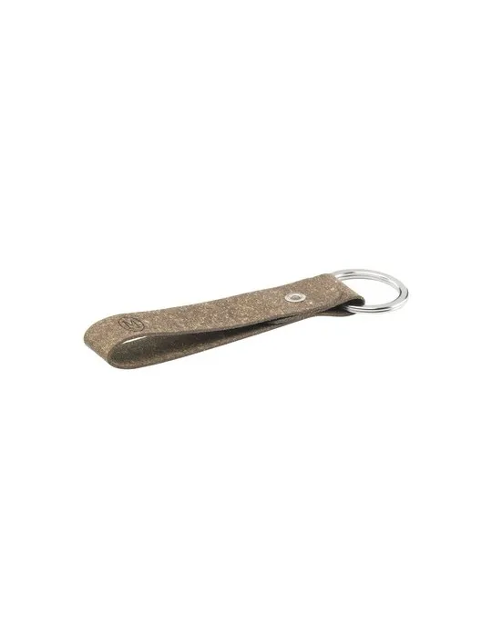 Recycled Leather Keyring porte-clés cadeau collaborateur premium