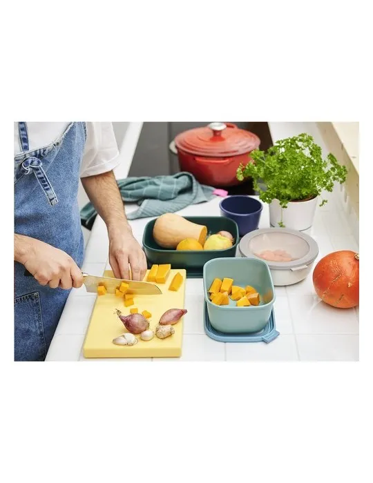 Mepal Cirqula bol rectangulaire multi-usage 1L lunchbox objet promotionnel éco-responsable