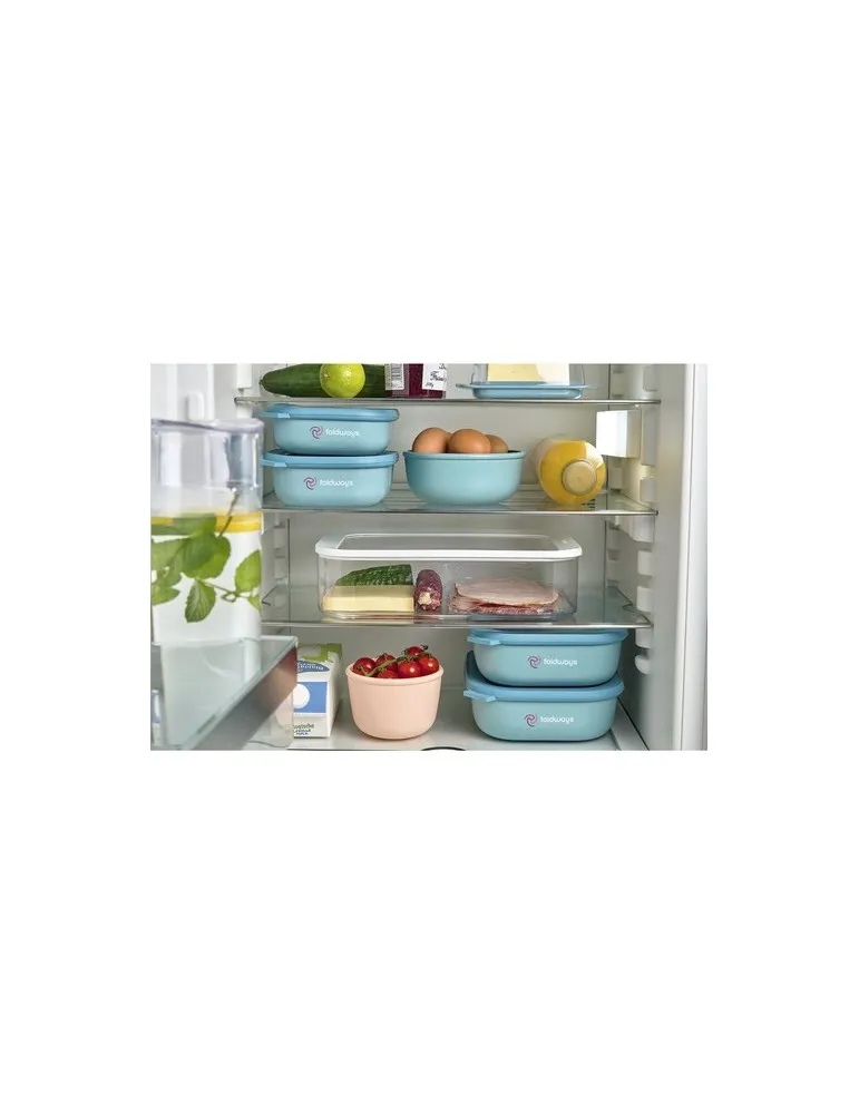 Mepal Cirqula bol rectangulaire multi-usage 1L lunchbox marquage couleur éclatante