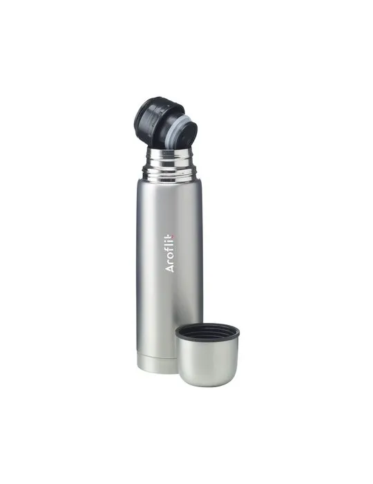 Frosted Bottle RCS Recycled Steel 500 ml bouteille personnalisable avec votre logo