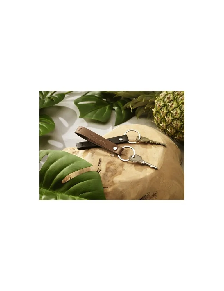 Vegan Pineapple Leather Keyring porte-clés cadeau client original