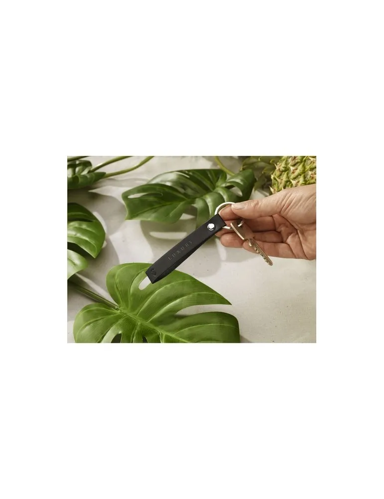 Vegan Pineapple Leather Keyring porte-clés cadeau affaires élégant