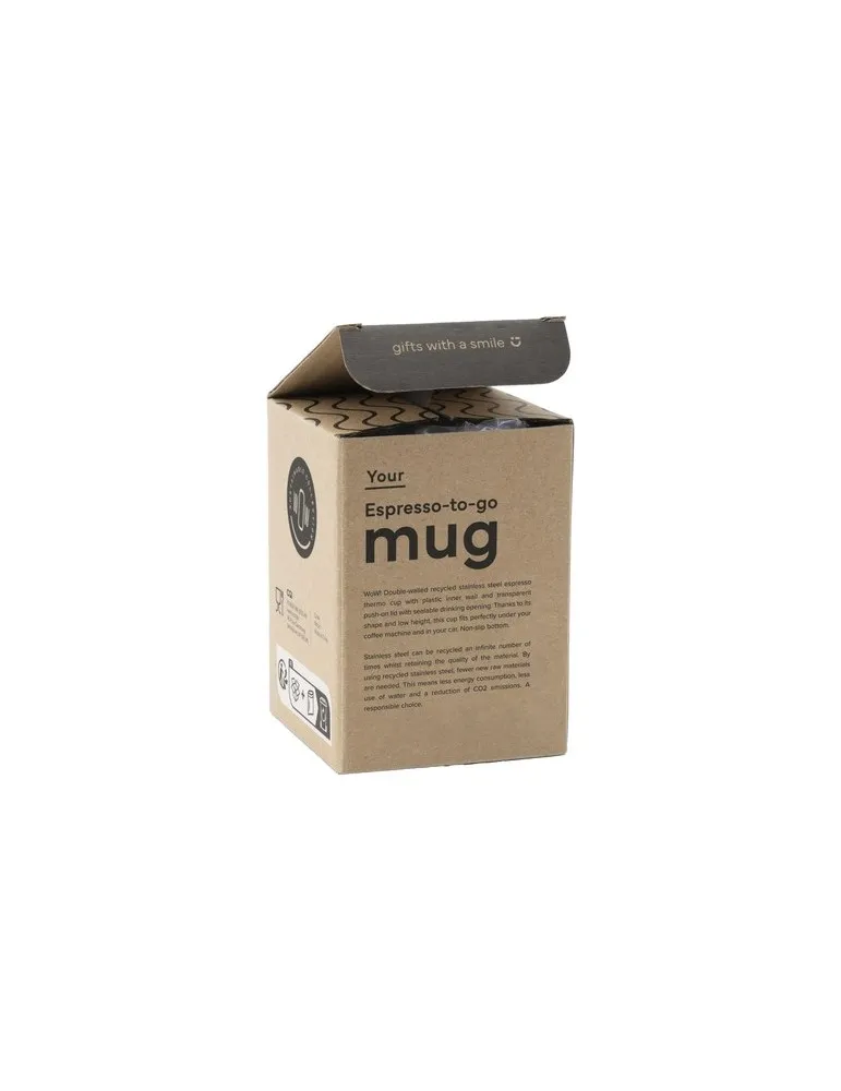 Espresso-to-Go Mug RCS Recycled Steel 170 ml