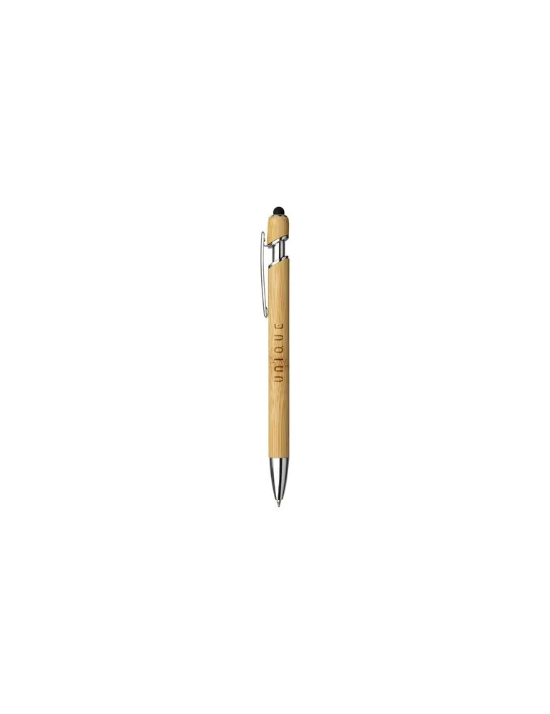Luca Touch Bamboo stylo tactile cadeau entreprise pas cher