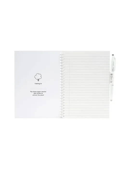 MOYU Erasable Stone Paper Notebook SoftCover 18 pages goodies publicitaire événementiel