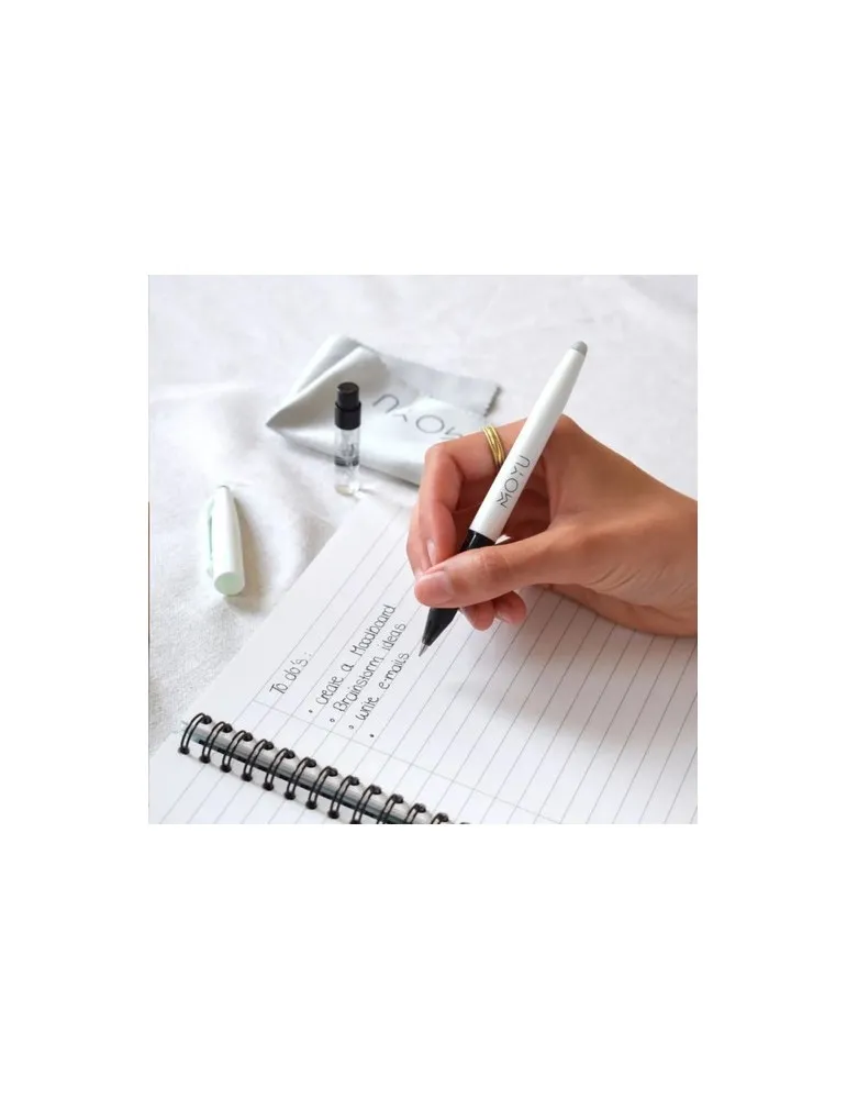 MOYU Erasable Stone Paper Notebook SoftCover 18 pages accessoire événementiel unique