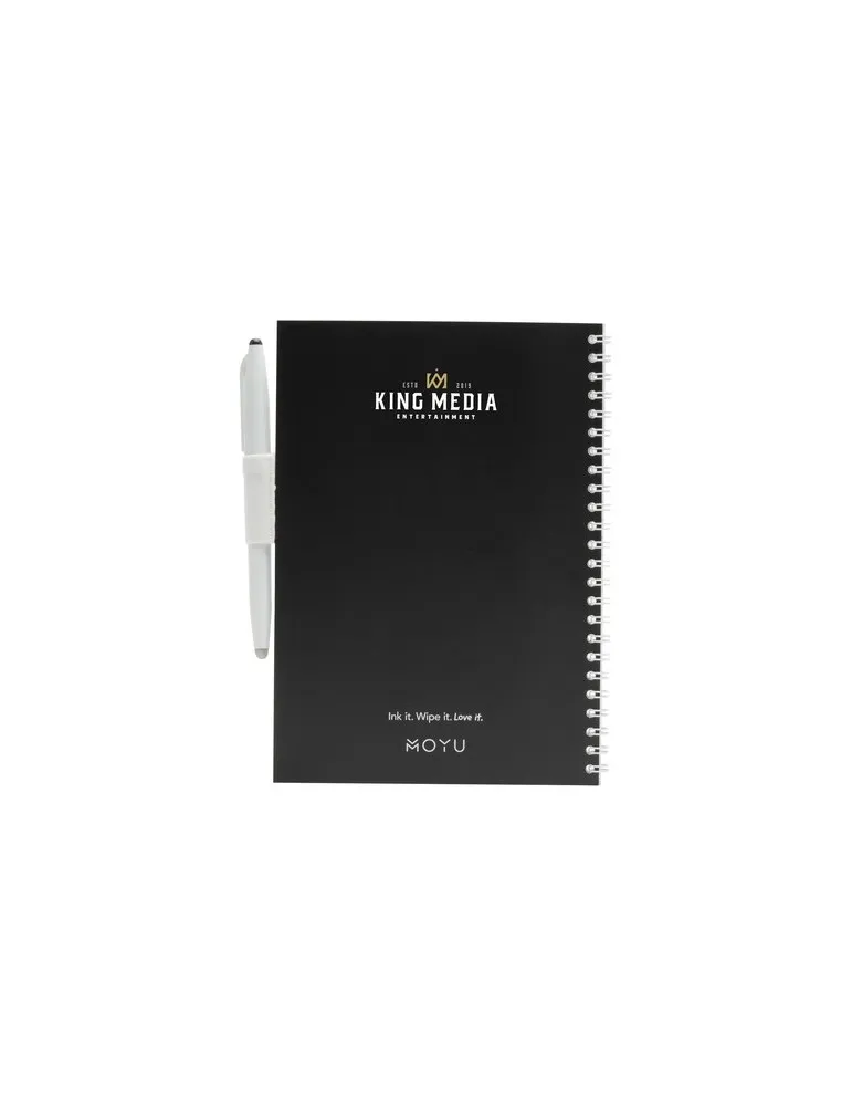 MOYU Erasable Stone Paper Notebook SoftCover 18 pages personnalisable avec votre logo