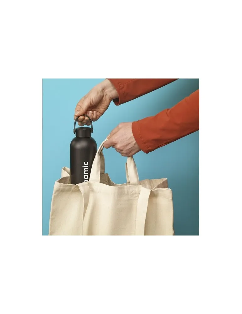 Nevada RCS Recycled Steel Bottle 500 ml bouteille objet publicitaire robuste