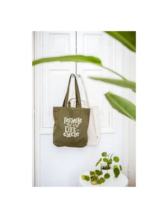 Organic Cotton Canvas GOTS Tote Bag (280 g/m²) sac livraison express 24h 48h