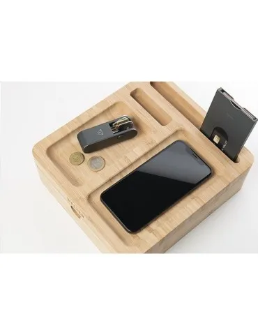 Walter Bamboo Big Dock 15W organisateur et chargeur 2