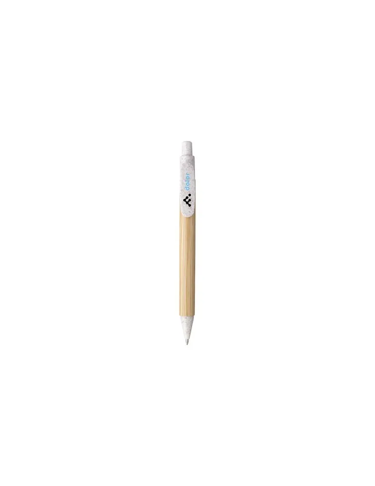 Bamboo Wheat Pen stylo en paille de blé objet promotionnel éco-responsable