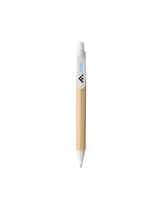 Bamboo Wheat Pen stylo en paille de blé objet promotionnel éco-responsable