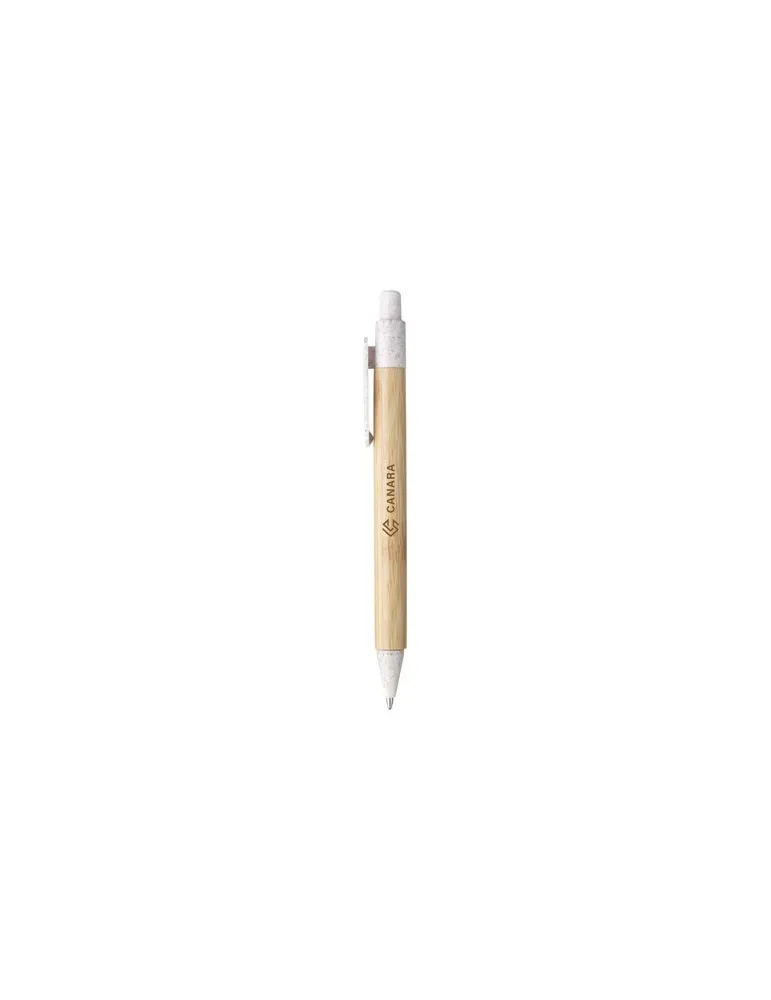 Bamboo Wheat Pen stylo en paille de blé cadeau entreprise pas cher