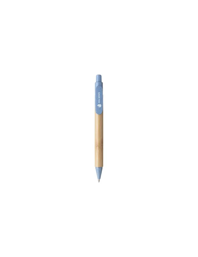 Bamboo Wheat Pen stylo en paille de blé cadeau collaborateur premium