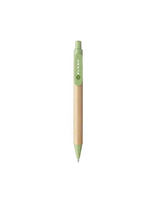 Bamboo Wheat Pen stylo en paille de blé objet promotionnel éco-responsable