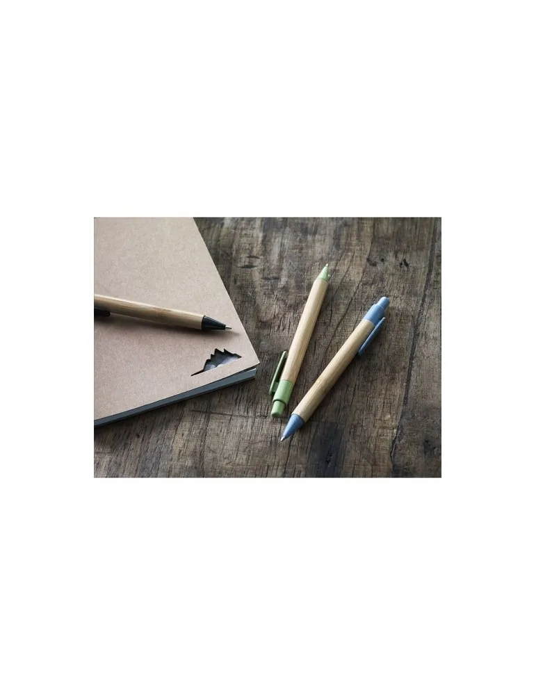 Bamboo Wheat Pen stylo en paille de blé objet publicitaire robuste