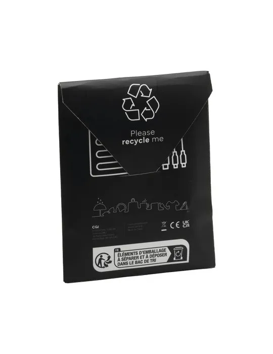 Charging Cable RCS Recycled ABS-TPE câble de charge personnalisation rapide en France